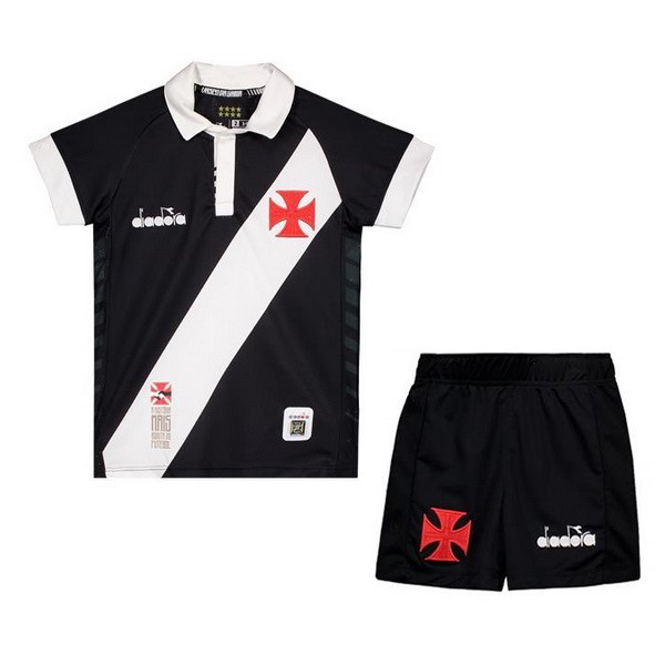 Camiseta Vasco da Gama Diadora 1ª Niño 2019/20 Negro